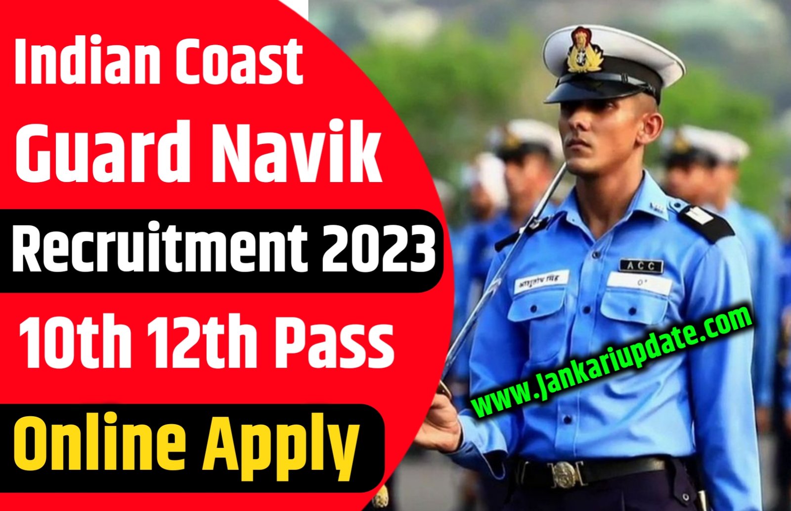 Indian Coast Guard Navik Recruitment 2023 इंडियन कोस्ट गार्ड नाविक के